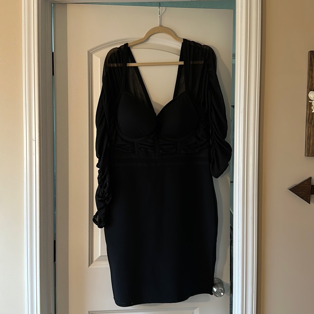 Cocktail Dress, corset style